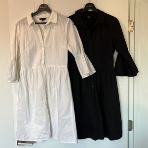 ❌SOLD❌ Black button up dress